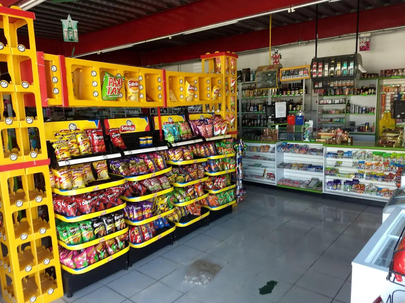 Displays and counter